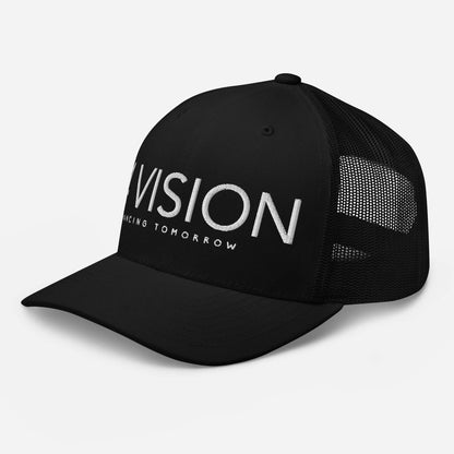 4 Vision Classic Mesh Trucker Cap – Six-Panel Adjustable Hat featuring a structured design and mesh back.