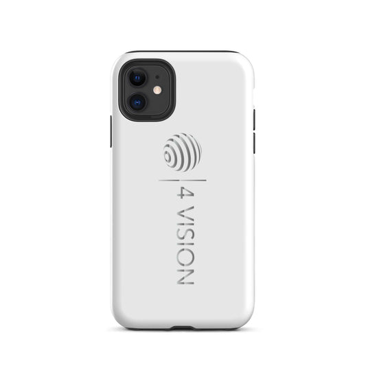 4 Vision Dual-Layer Protective Phone Case – Shock Absorbing & Stylish featuring a sleek design and logo.