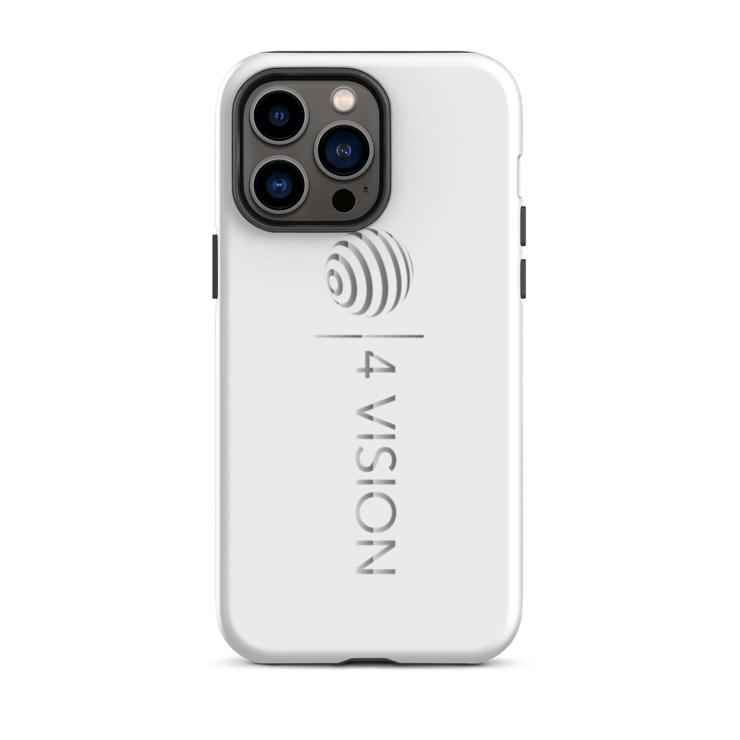 4 Vision Dual-Layer Protective Phone Case – Shock Absorbing & Stylish with modern design on a smartphone.